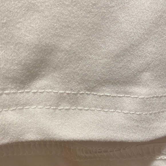 White T-Shirt with Red Heels Graphic Says Jimmy Choo - Picture 5 of 5